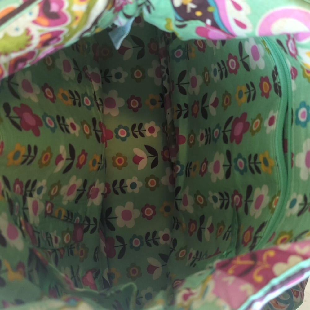 Vera Bradley Paisley Quilted Shoulder Bag - Picture 5 of 11